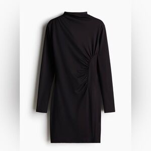 H&M Black Midi Dress